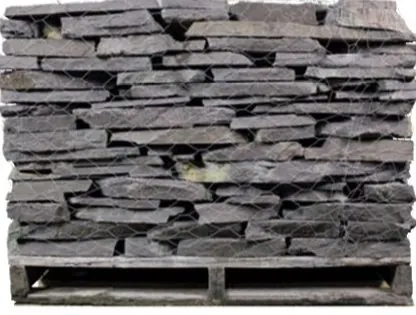 Lilac slate on a pallet