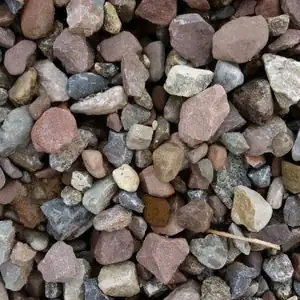 Close-up of #2 Red Gravel